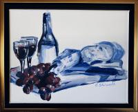 Wine and Cheese Board by Clarice Shirvell