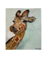 Slurping Giraffe by Lisa Kennedy