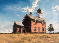 Sheffield Island Lighthouse by Dennis Stevens