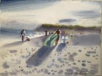 Ditch Plains Montauk by Michael Patterson