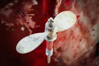 Corroded Propeller  I I by Peter Mendelson