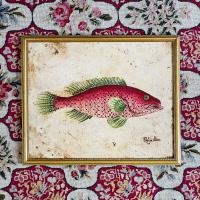 Red fish by Dolores Aldecoa