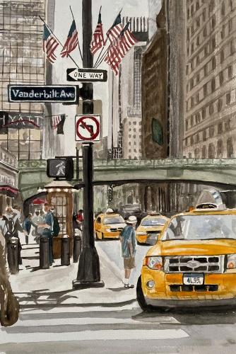 Vanderbilt Avenue by Lisa Koorbusch