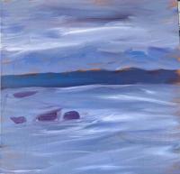Maine Seascape by Georgette Diamandis