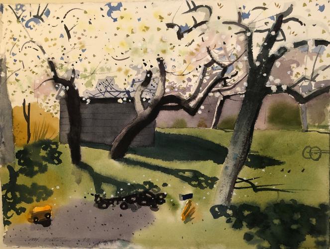Spring Trees by Michael Patterson
