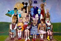 Schoolfor Celebrity Surrealists by Cindy Ruskin