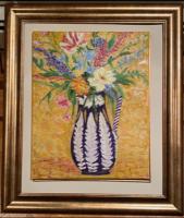 Purple Vase Vivienne by Patty Fisher